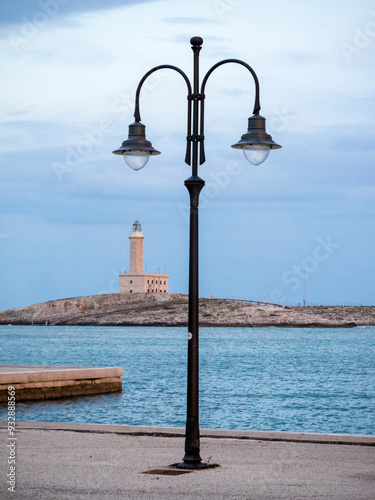 Vieste Lighthouse, also Isola Santa Eufemia is an active lighthouse on the islet of Santa Eufemia, just opposite the town of Vieste.