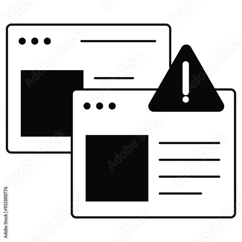 Alert System. This icon is ideal for representing alert system, its purpose, and its applications in various contexts.