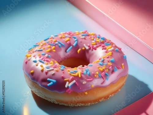donut with sprinkles