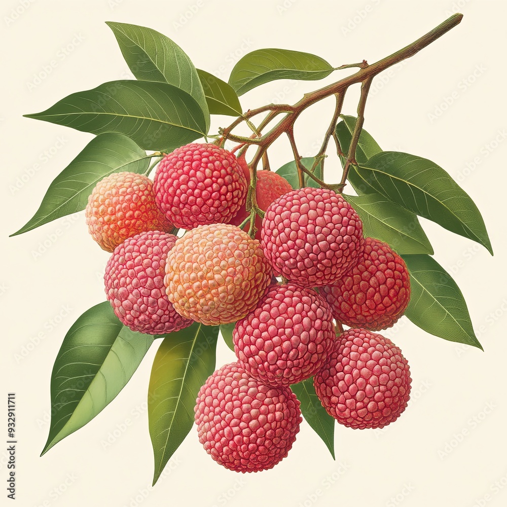 lichee, Litchi fruits, Scientific name Lichi chinensis Sonn lichee, Litchi fruits, Scientific name Lichi chinensis Sonn