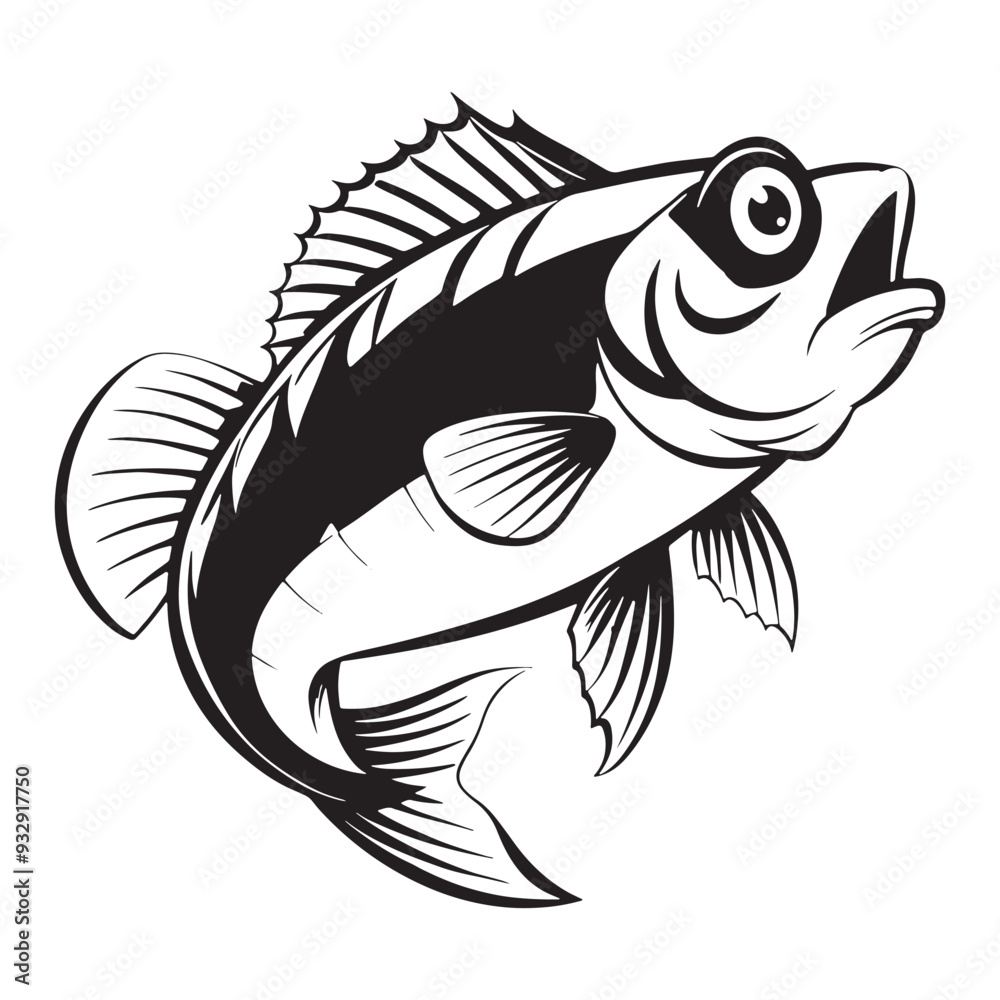 Fish silhouette vector illustration, Fish silhouette. Good use for symbol, logo, web icon, mascot, sign, or any design you want. Fish silhouette vector illustration, Fish silhouette. Good use for symbol, logo, web icon, mascot, sign, or any design you want.