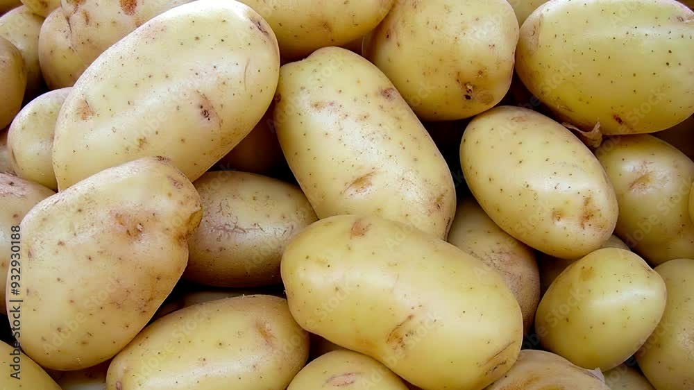 Potato texture background realistic 3d render animation sequence Potato texture background realistic 3d render animation sequence