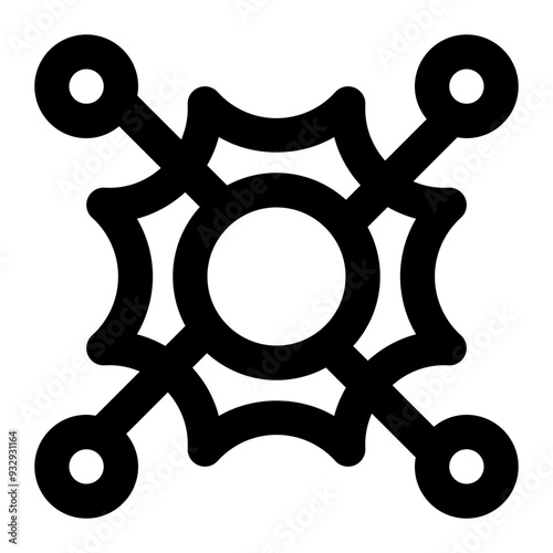 big bang, theory, explosion, cosmological, astronomy, supernova outline icon