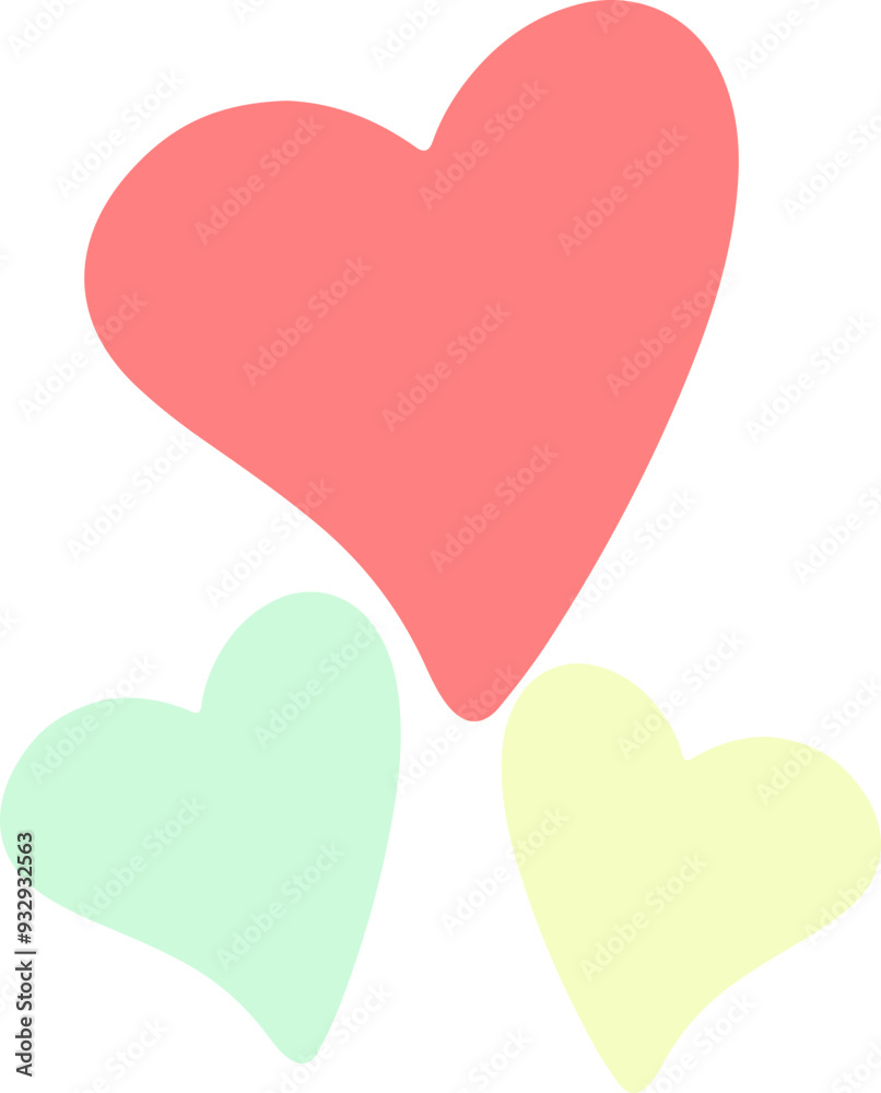 Three delicately sketched hearts bring a touch of warmth and personality to any project, making them perfect for romantic themes, invitations, greeting cards, and more. Three delicately sketched hearts bring a touch of warmth and personality to any project, making them perfect for romantic themes, invitations, greeting cards, and more.