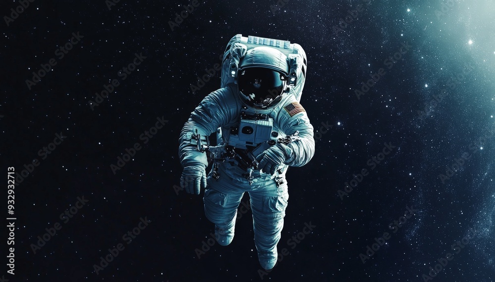 Astronaut in Space. Astronaut in Space.