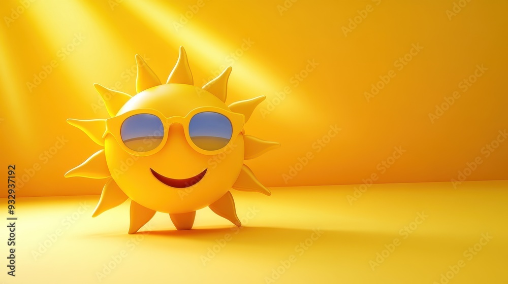 Sun shades cool the sun's gaze Sun shades cool the sun's gaze