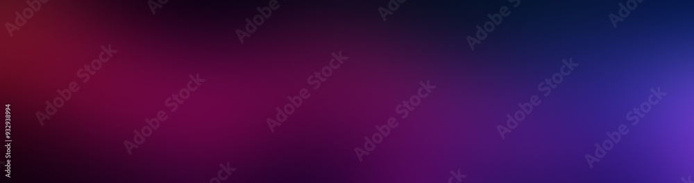 Fototapeta premium Abstract background with blue and pink gradient shapes, fluid organic forms, wavy lines, dark background
