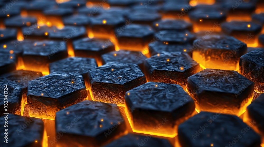 Minimalist background with a glowing honeycomb or lattice structure for a sleek, modern look. Minimalist background with a glowing honeycomb or lattice structure for a sleek, modern look.