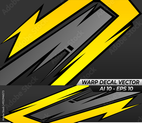 Car Wrap decal concept