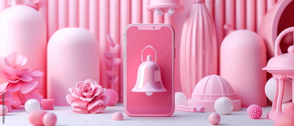 3d reminder smartphone calendar notification bell 3d reminder smartphone calendar notification bell