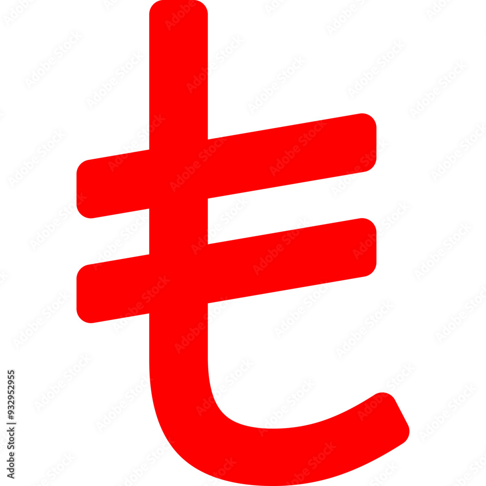 Obraz premium Turkish Lira