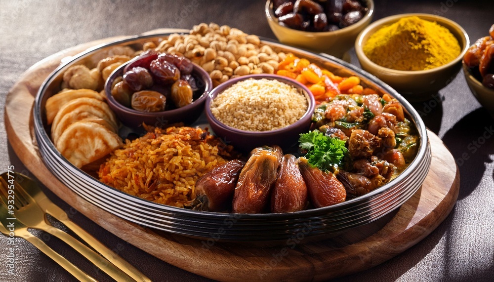 Arab Cuisine- Ramadan Kareem Middle Eastern Suhoor 