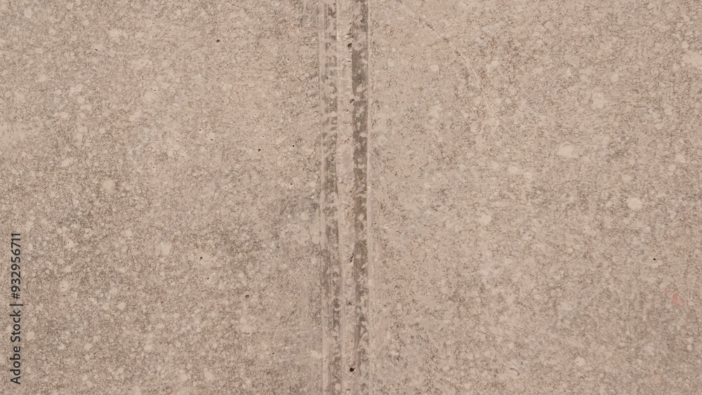 Fototapeta premium Grey cement texture with a stripe