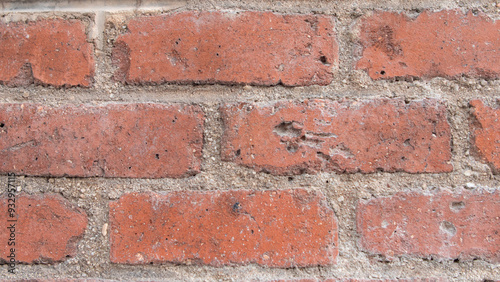 Detail of old brick wall