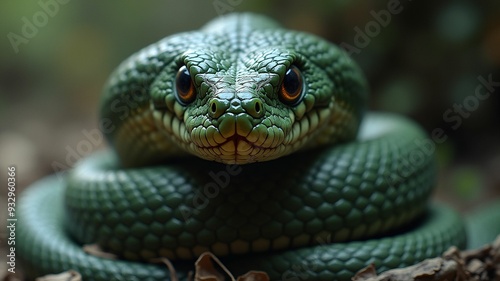 Close up of a snake