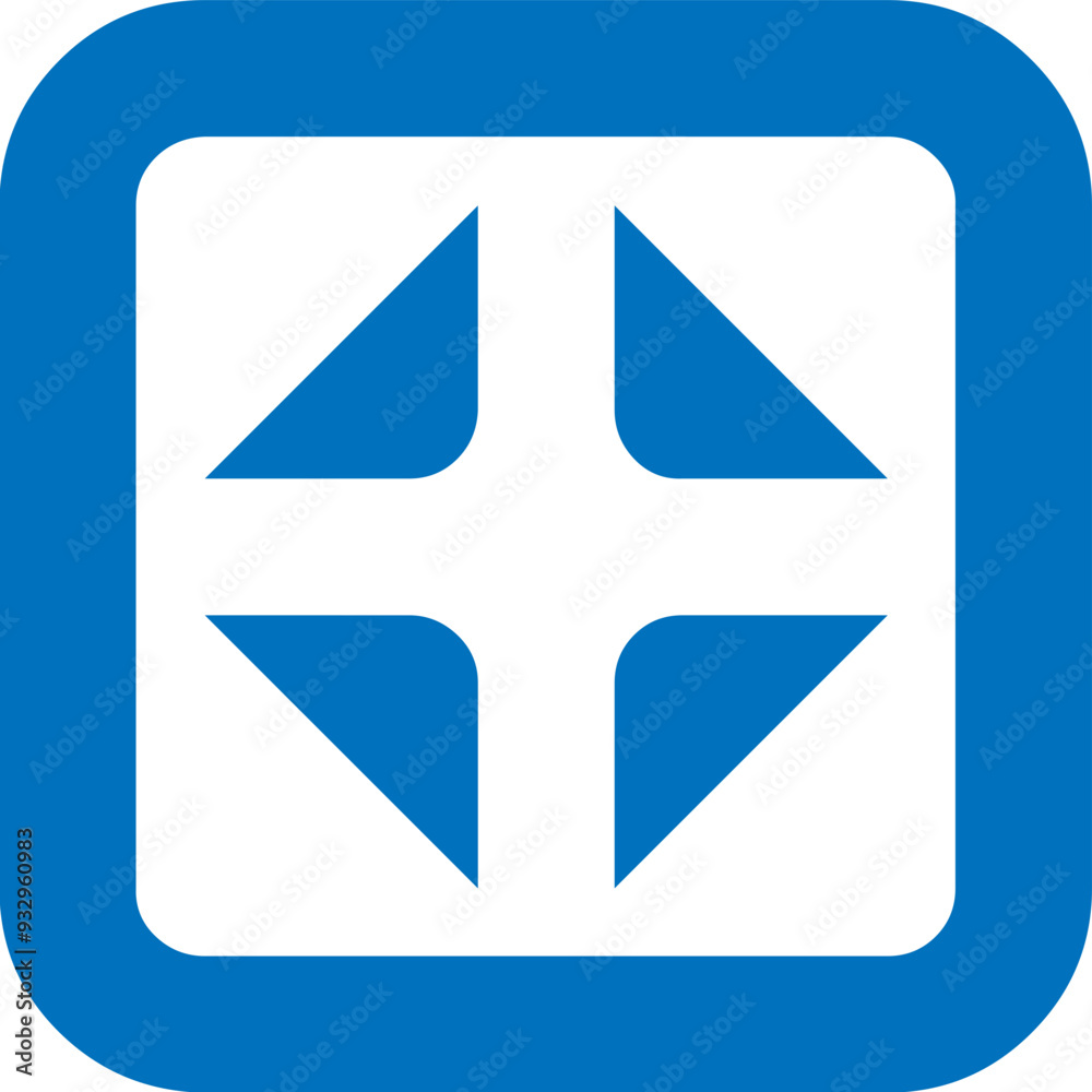 Contrast window icon design logo Contrast window icon design logo