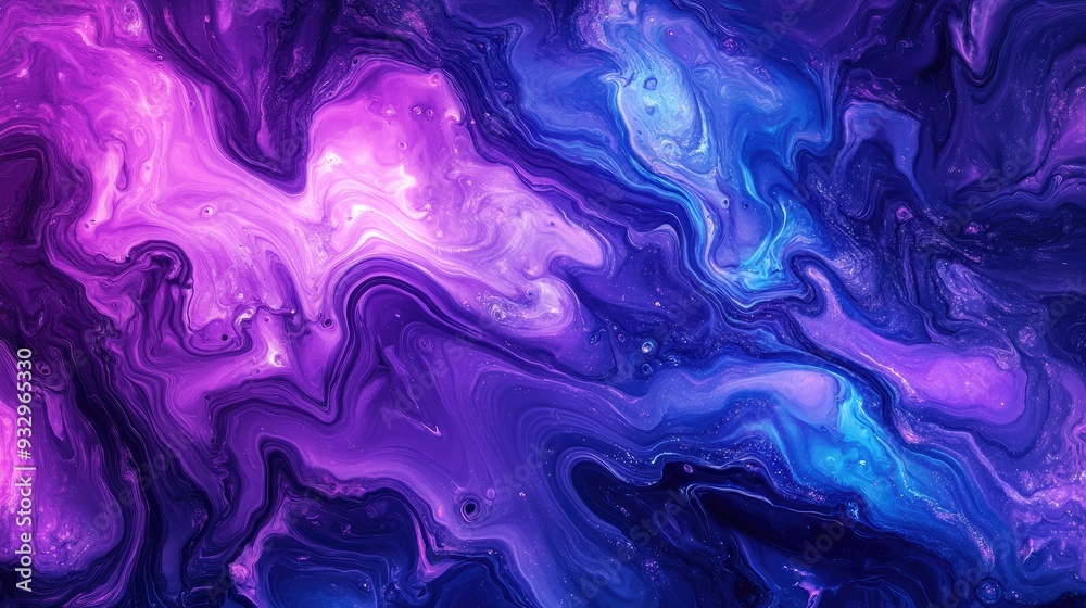 Stunning neon liquid waves in an abstract marble texture. Stunning neon liquid waves in an abstract marble texture.