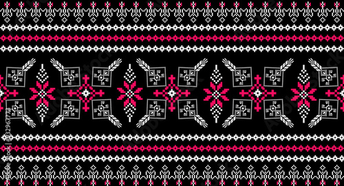 Ikatethnic pattern photo