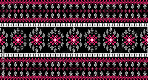 Ikatethnic pattern photo