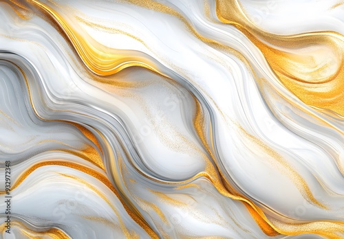 abstract background with waves