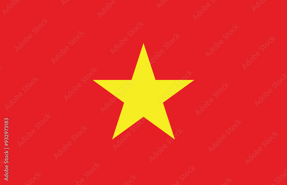 National Flag of Vietnam. Vietnam Flag.
National Flag of Vietnam. Vietnam Flag.