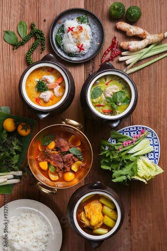 Authentic Thai Cuisine. A Colorful Feast for the Senses
