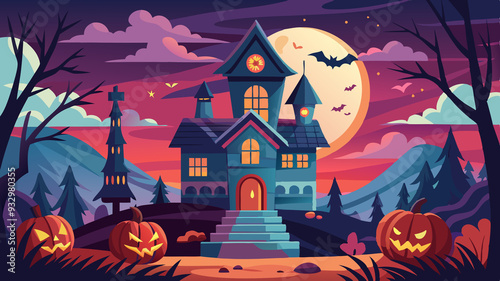 Halloween stickers collection 