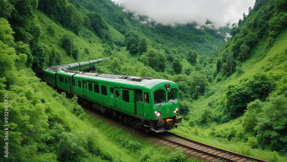 train in the mountains train in the mountains