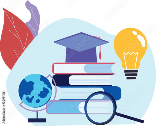 Books are the adornment of education.