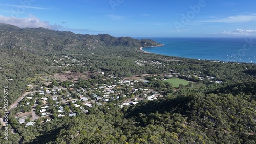 Aerial photo of Magnetic Island Queensland Australia