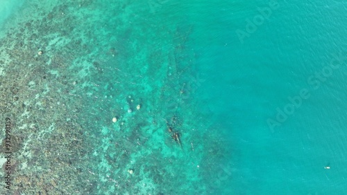 Aerial photo of Magnetic Island Queensland Australia