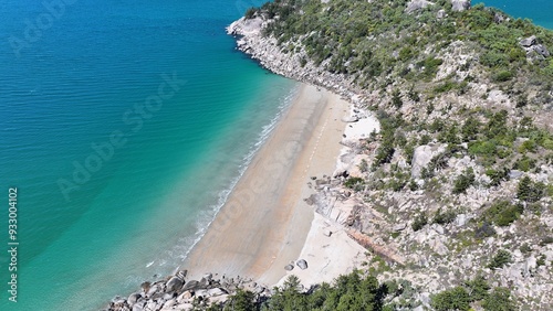 Aerial photo of Rocky BayMagnetic Island Queensland Australia