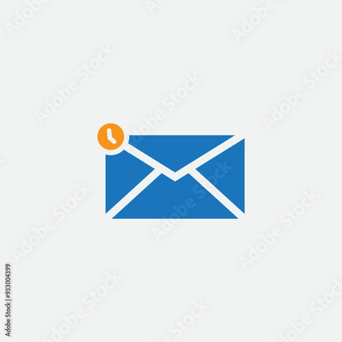 pending messages icon vector template