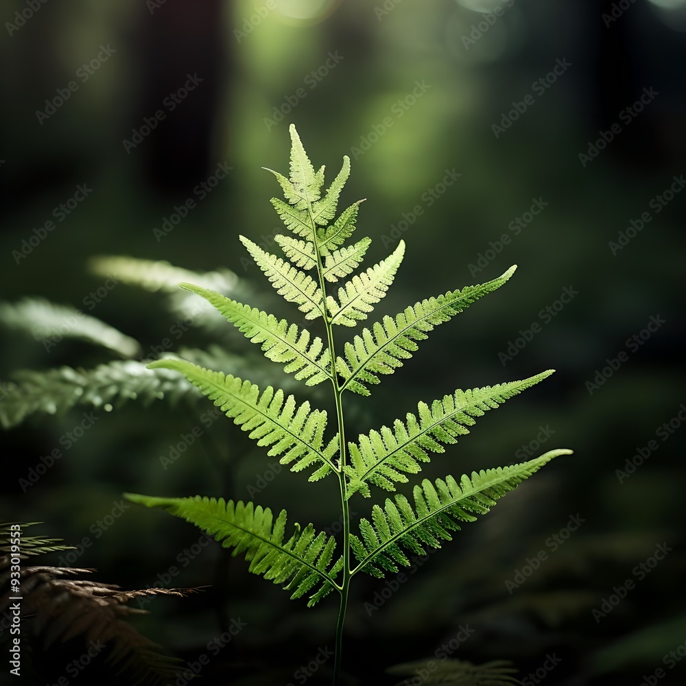 background of green fern leaves background of green fern leaves
