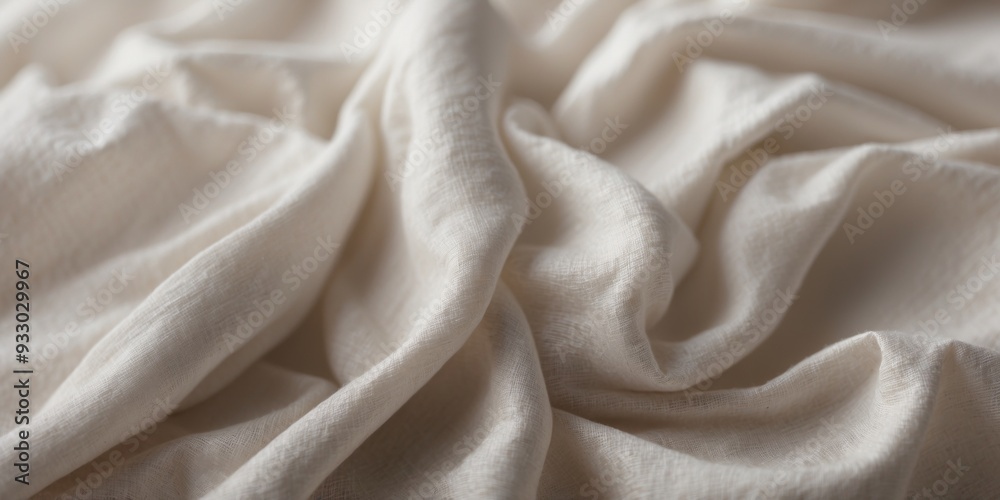 anbstranct white crumpled linen banckground. anbstranct white crumpled linen banckground.