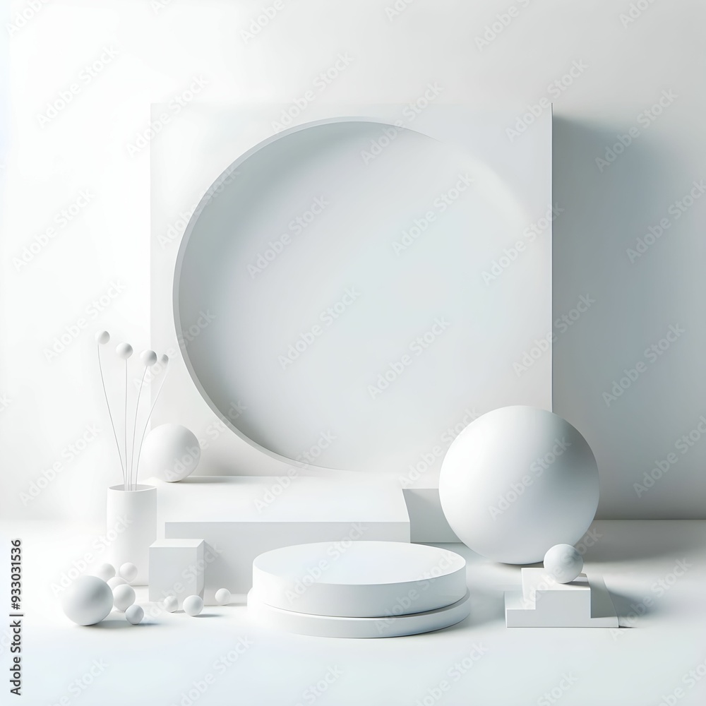 Abstract Minimalism White 3D Backdrop Sculptured Objects Wallpaper Abstract Minimalism White 3D Backdrop Sculptured Objects Wallpaper