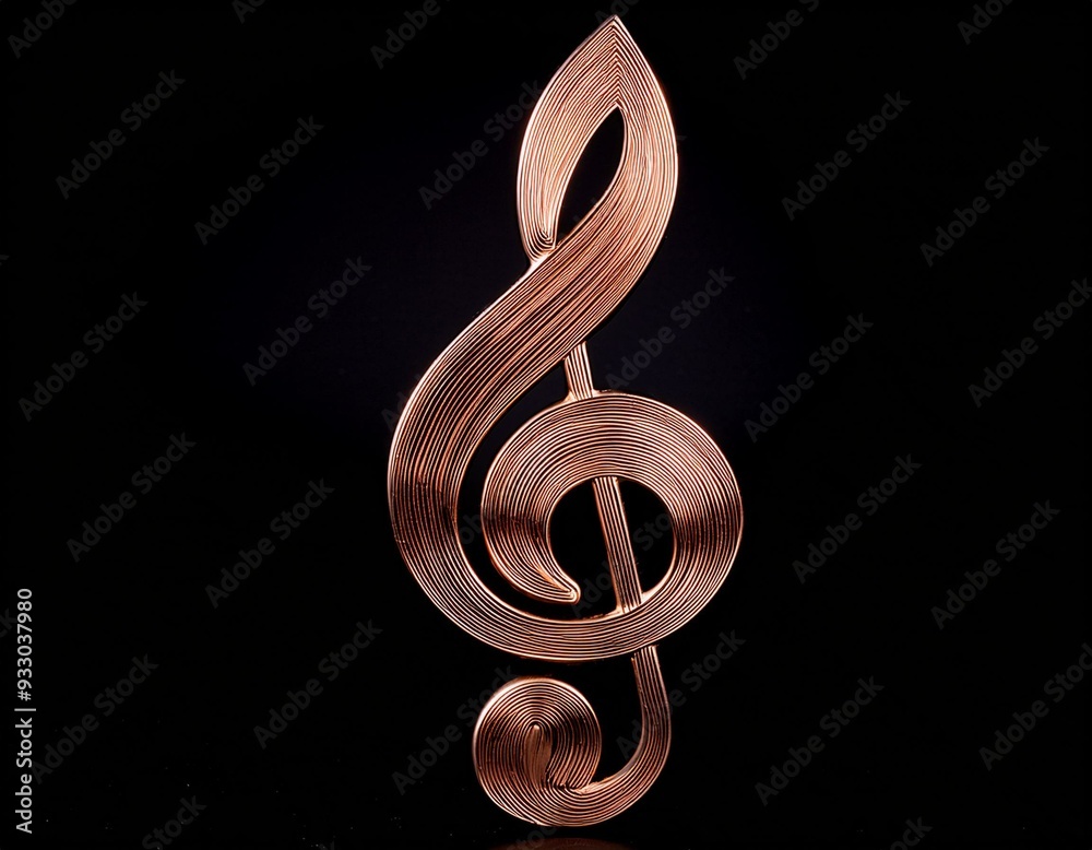 Fototapeta premium sol clef