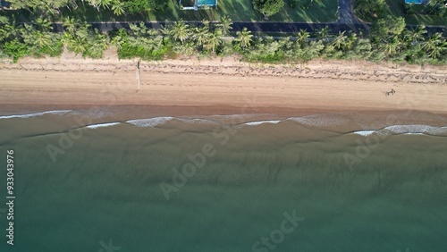 Aerial photo of Mission Beach Queensland Australia photo