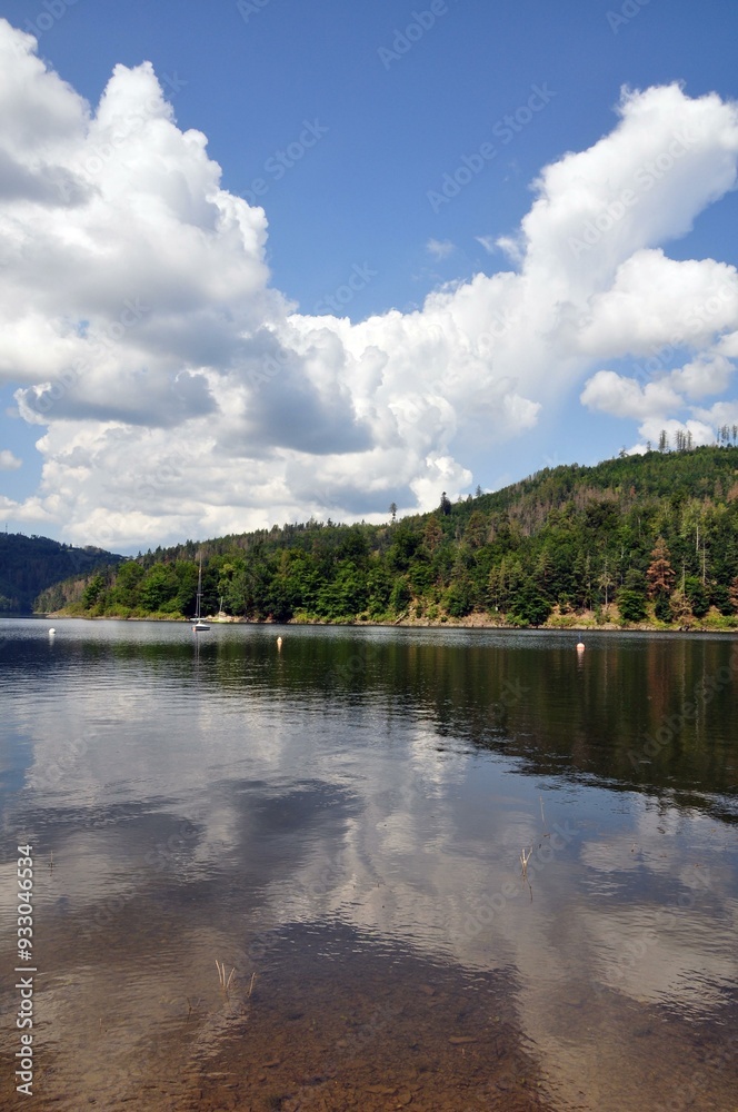 Fototapeta premium Hohewarte Stausee