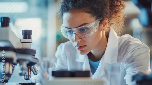 scientist working in laboratory