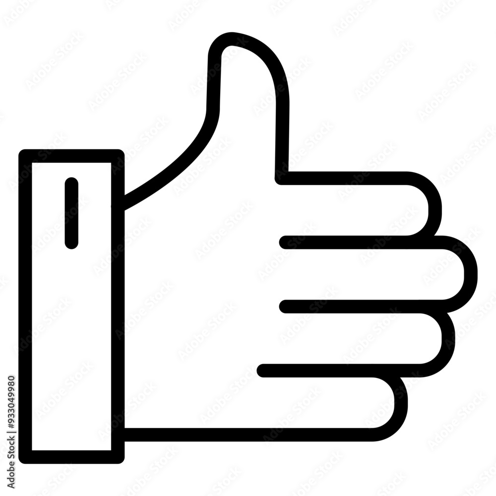 Okay Hand Sign Icon Style Okay Hand Sign Icon Style