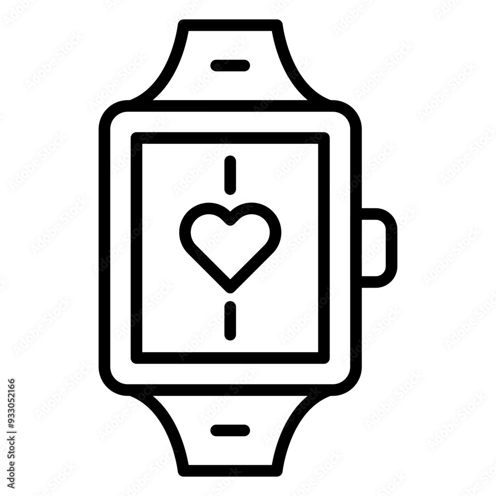 Obraz premium Smartband Icon Style