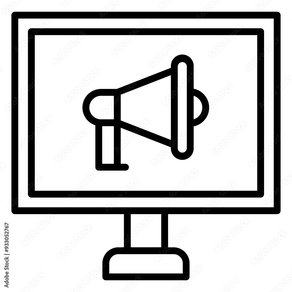 Marketing Icon Style Marketing Icon Style