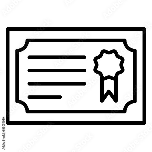 Certificate Icon Style