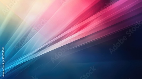 Abstract pastel light streaks creating a vibrant gradient design