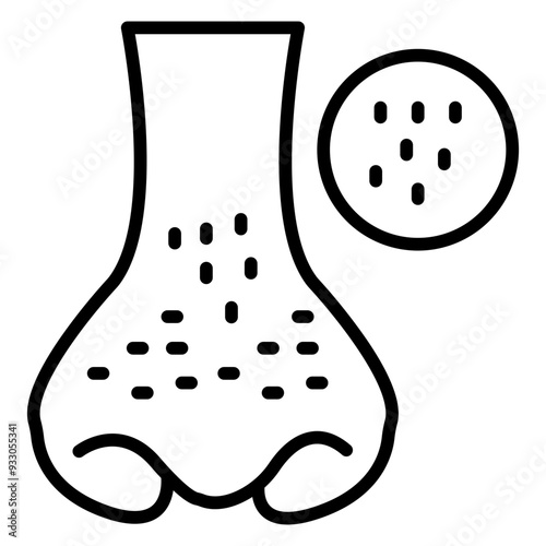 Blackhead Icon Style
