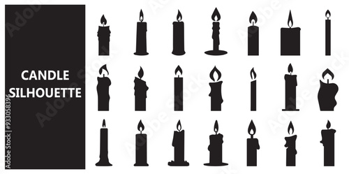 Candle silhouette 
