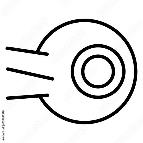 Optic Nerve Icon Style