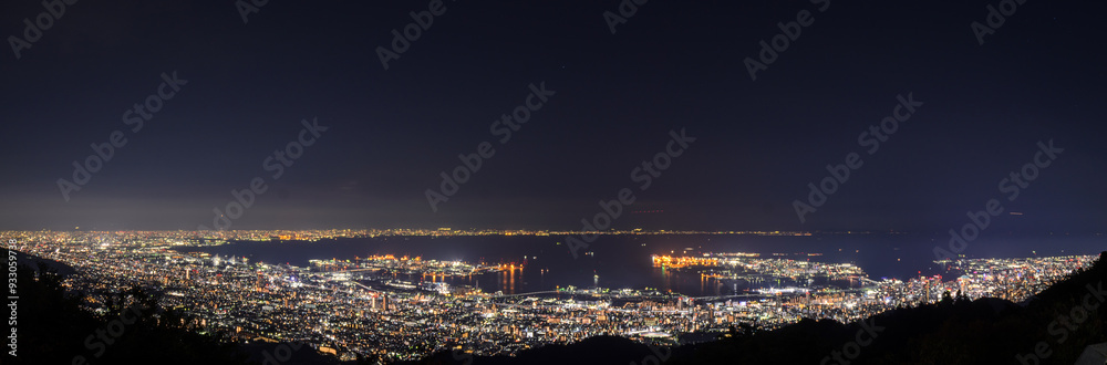 Fototapeta premium 掬星台からの夜景