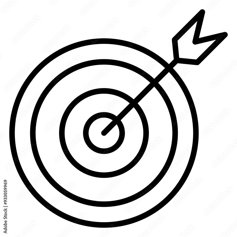 Business Goal Icon Style Business Goal Icon Style